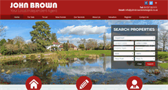 Desktop Screenshot of johnbrownestateagent.co.uk